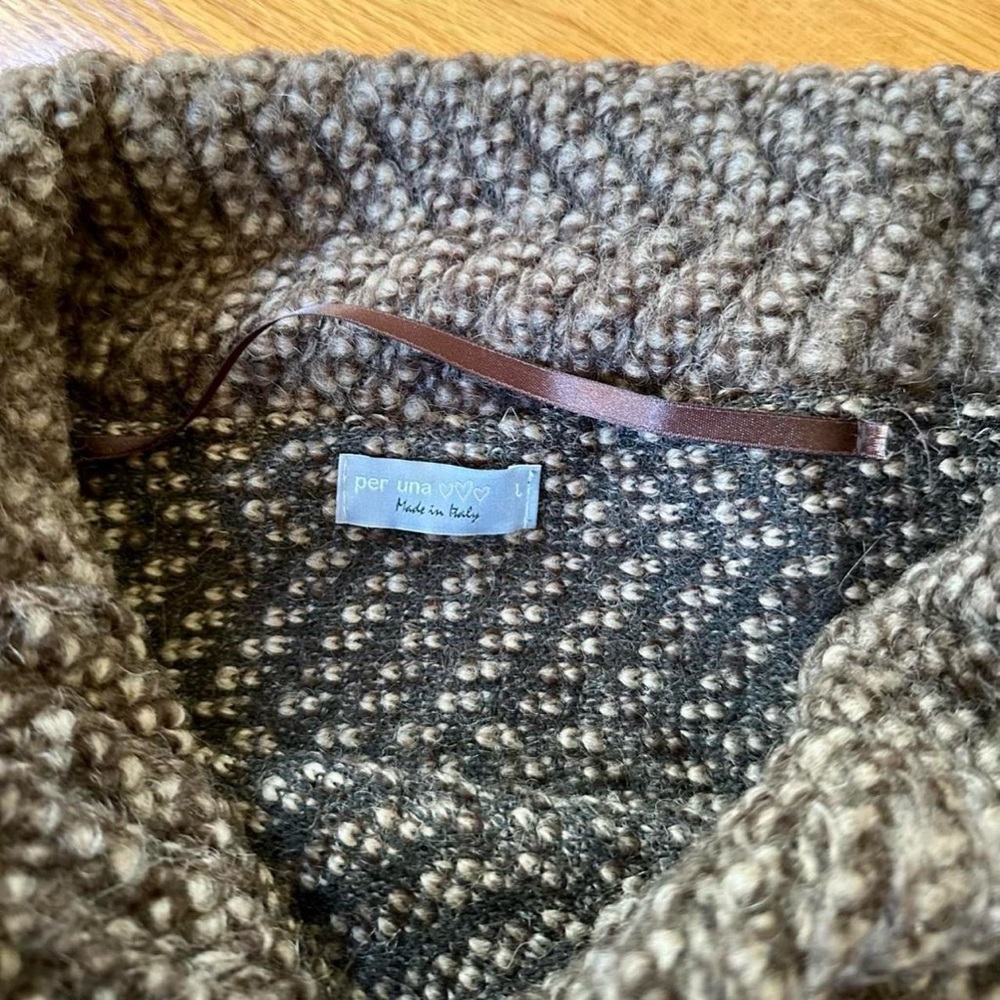 Brown Per Una Knit Shawl - Picture 4 of 7